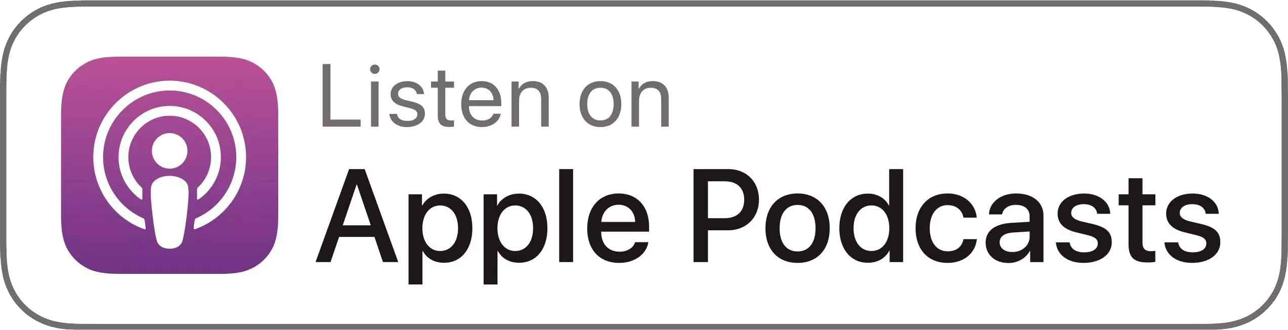 Listen on Apple podcast