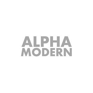 Alpha Modern furniture restoration workshop logo