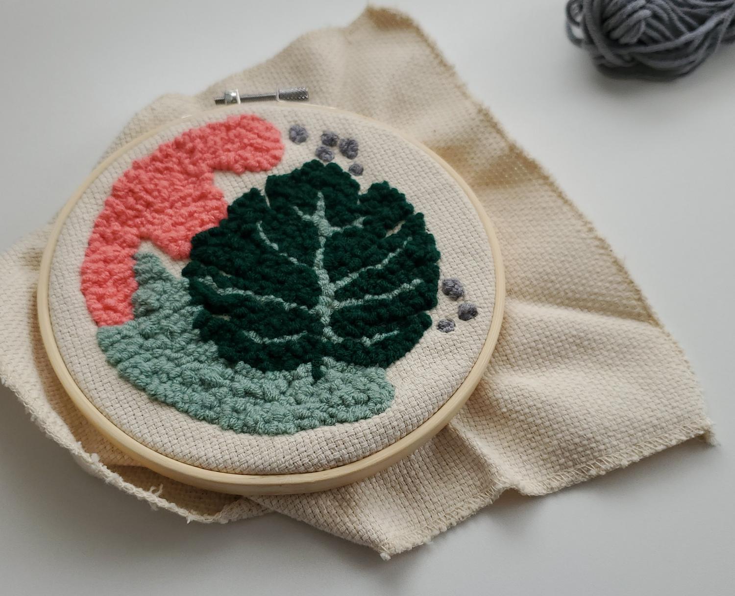Renewal–Recycled textile embroidery workshop by Grandpa Cat